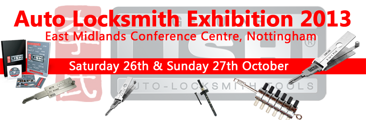 Banner 750 Auto Locksmith Exhibition 2013 Preview